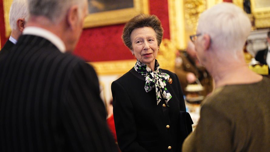 Princess Anne at Not Forgotten Association